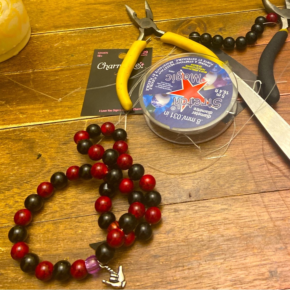 Hand made matching bracelets